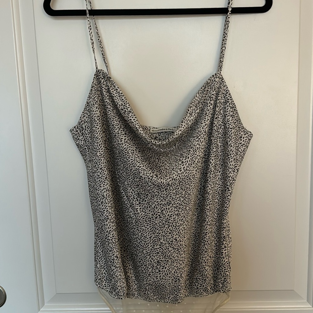 Abercrombie & Fitch Satin Bodysuit - size L
